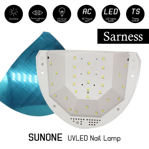 sarness 48w gel nail light 24 leds uv lamp nail dryer for curing all gels nails art lamp gel polish drying
sarness 48w gel nail light 24 leds uv lamp nail dryer for curing all gels nails art lamp gel polish drying