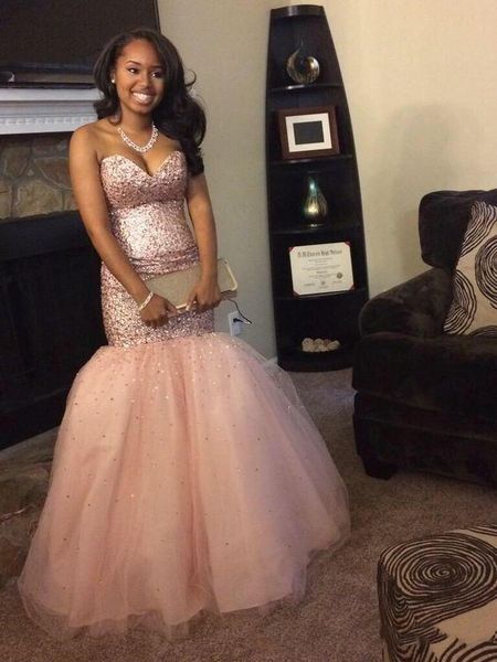 Sparkling 2018 sweetheart sequined mermiad long prom dresses sleeveless floor length tulle formal party evening gowns
Sparkling 2018 sweetheart sequined mermiad long prom dresses sleeveless floor length tulle formal party evening gowns