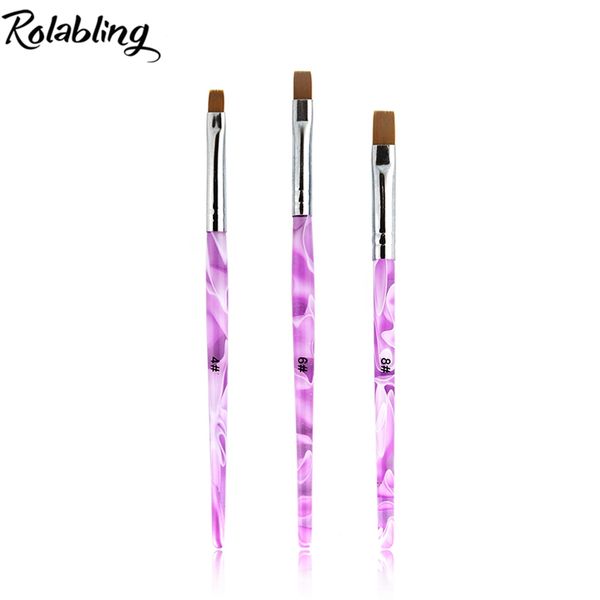 2016 size 4#.6#.8# 1pcs/lot professional acrylic uv gel brush flat head nail art design painting drawing brush tools, Yellow
2016 size 4#.6#.8# 1pcs/lot professional acrylic uv gel brush flat head nail art design painting drawing brush tools, Yellow