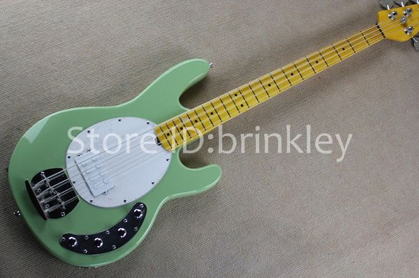 brinkley factory 4-string electric bass with light green body,maple fretboard and can be changed as request
brinkley factory 4-string electric bass with light green body,maple fretboard and can be changed as request