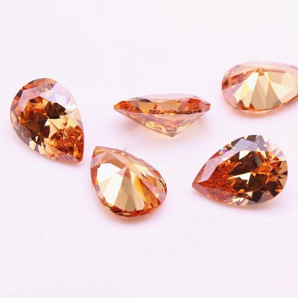 200pcs/lot 5x7mm-9x11mm 3a cubic zirconia champagne pear cut synthetic loose gemstones 5 sizes for sterling silver jewelry making wholesale, Black
200pcs/lot 5x7mm-9x11mm 3a cubic zirconia champagne pear cut synthetic loose gemstones 5 sizes for sterling silver jewelry making wholesale, Black