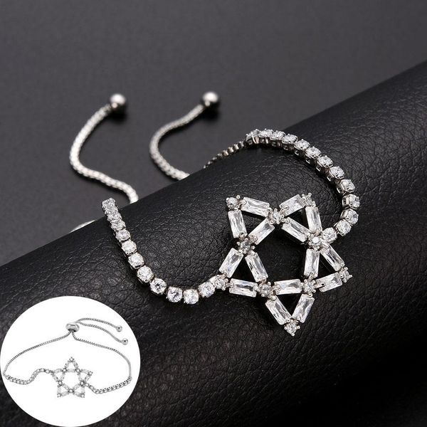 fashion simple hollowed star rhinestone adjustable women bracelet jewelry party decor gift, Black
fashion simple hollowed star rhinestone adjustable women bracelet jewelry party decor gift, Black