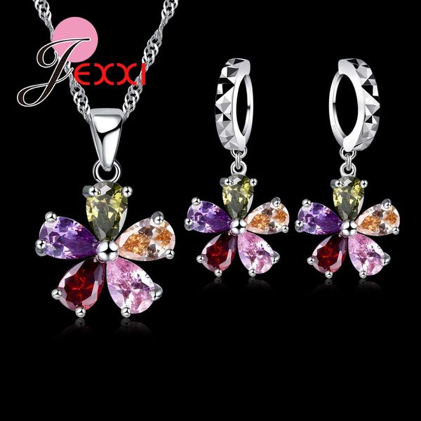 yaameli flower colorful cz crystal jewelry set 925 sterling silver pendant necklace + dangle/hoop earring sets for women wedding
yaameli flower colorful cz crystal jewelry set 925 sterling silver pendant necklace + dangle/hoop earring sets for women wedding
