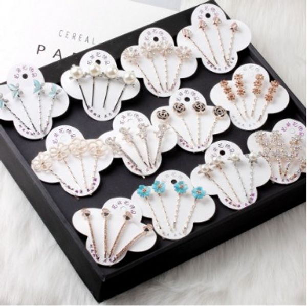 cz stone hair clips girls mixed lot gold/silver tone headwear hair barrettes clip 4 pcs set hair clips, Golden;silver
cz stone hair clips girls mixed lot gold/silver tone headwear hair barrettes clip 4 pcs set hair clips, Golden;silver
