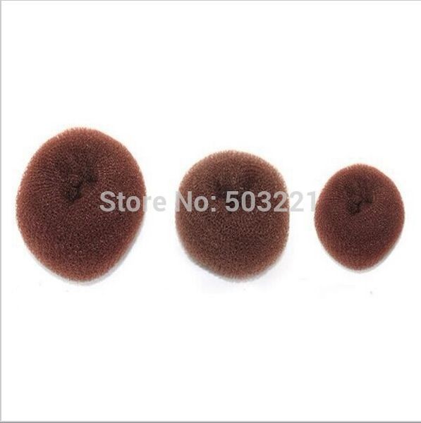 3pcs/lot wholesale hair styling tool accessories hair roller bun ring donut shaper maker, Brown
3pcs/lot wholesale hair styling tool accessories hair roller bun ring donut shaper maker, Brown