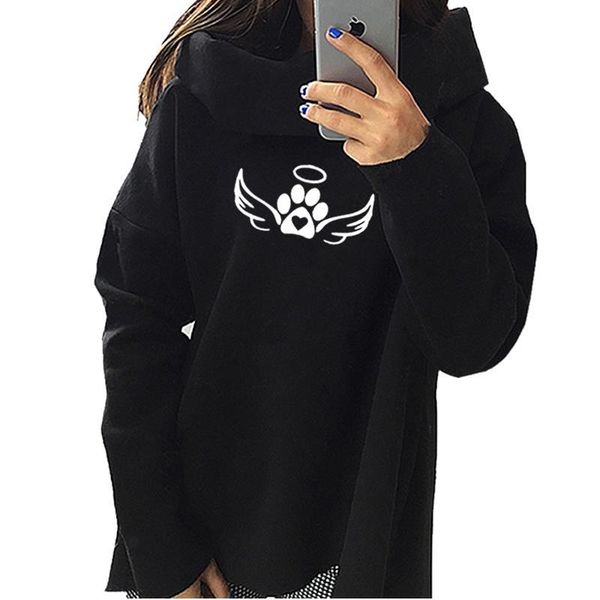 2018 new fashion dog cat paw print kawaii hoodies sweatshirts femmes pockets casual cotton bts autumn comfortable, Black
2018 new fashion dog cat paw print kawaii hoodies sweatshirts femmes pockets casual cotton bts autumn comfortable, Black