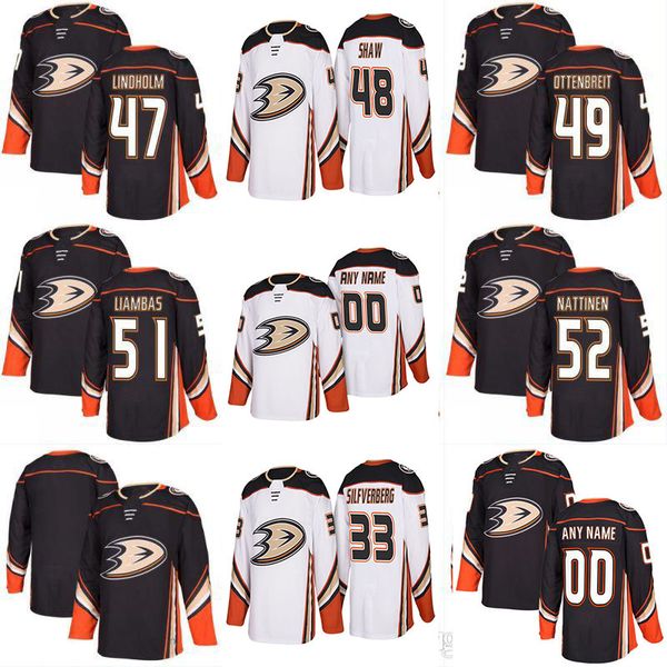 2017-2018 Season 47 Hampue Lindholm 48 Logan Shaw 49 Turner Ottenbreit 51 Mike Liambas 52 Julius Nattinen Anaheim Ducks Hockey Jerseys
2017-2018 Season 47 Hampue Lindholm 48 Logan Shaw 49 Turner Ottenbreit 51 Mike Liambas 52 Julius Nattinen Anaheim Ducks Hockey Jerseys