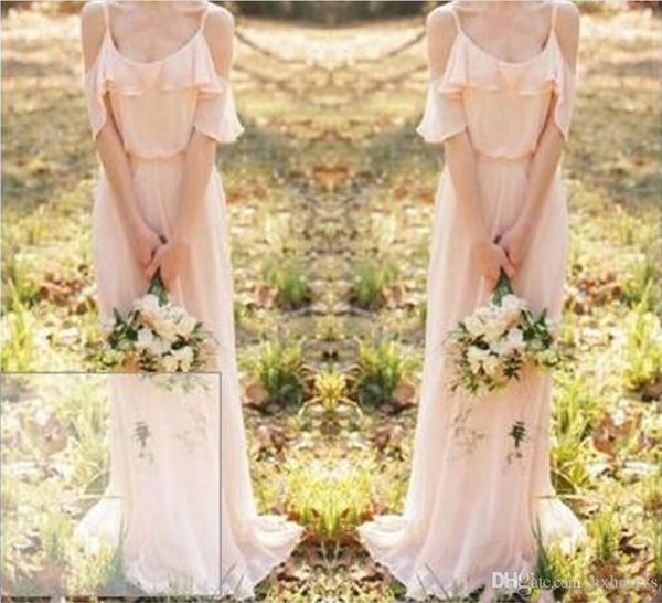 2019 new bohemian country bridesmaid dresses spaghetti straps sheath floor length party prom dresses off shoulder short sleeves 33, White;pink
2019 new bohemian country bridesmaid dresses spaghetti straps sheath floor length party prom dresses off shoulder short sleeves 33, White;pink