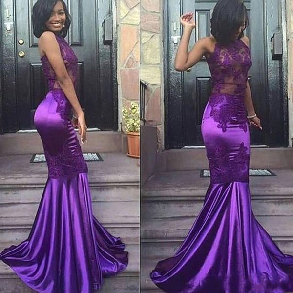 elastic silk like satin high neck lace evening gown purple mermaid prom dress vestido de fiesta largos de noche elegante, Black;red
elastic silk like satin high neck lace evening gown purple mermaid prom dress vestido de fiesta largos de noche elegante, Black;red