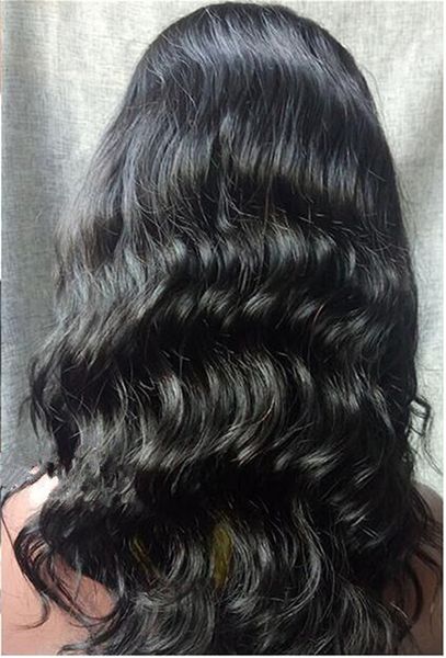 remy vrigin natural color brazilian wig human hair front lace body wave swiss lace black white woman hand-made 130% density, Black;brown
remy vrigin natural color brazilian wig human hair front lace body wave swiss lace black white woman hand-made 130% density, Black;brown