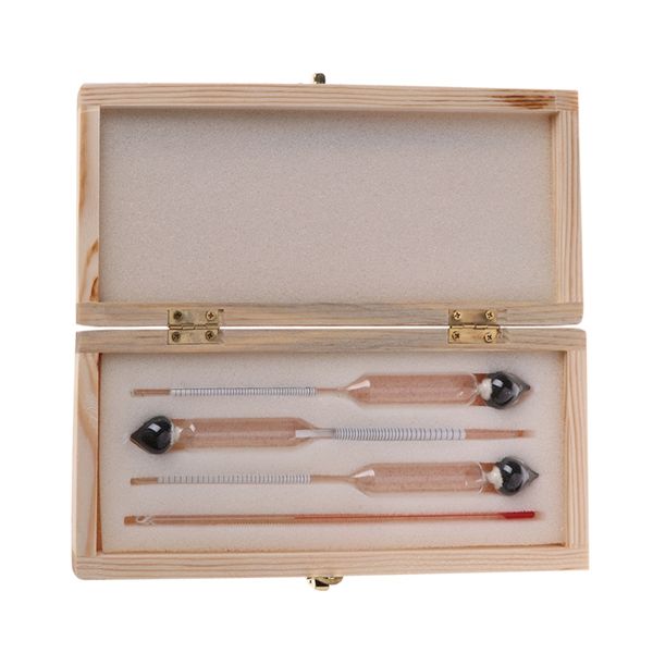 3pcs hydrometer alcoholmeter set 0 to 100% alcohol meter tester+thermometer wine meter vintage alcohol concentration meters tool
3pcs hydrometer alcoholmeter set 0 to 100% alcohol meter tester+thermometer wine meter vintage alcohol concentration meters tool