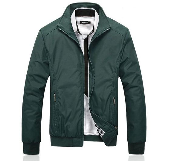 designer new men's jacket youth stand collar jackets men's outerwear casual business mens jackets men's jacket, Black;brown
designer new men's jacket youth stand collar jackets men's outerwear casual business mens jackets men's jacket, Black;brown