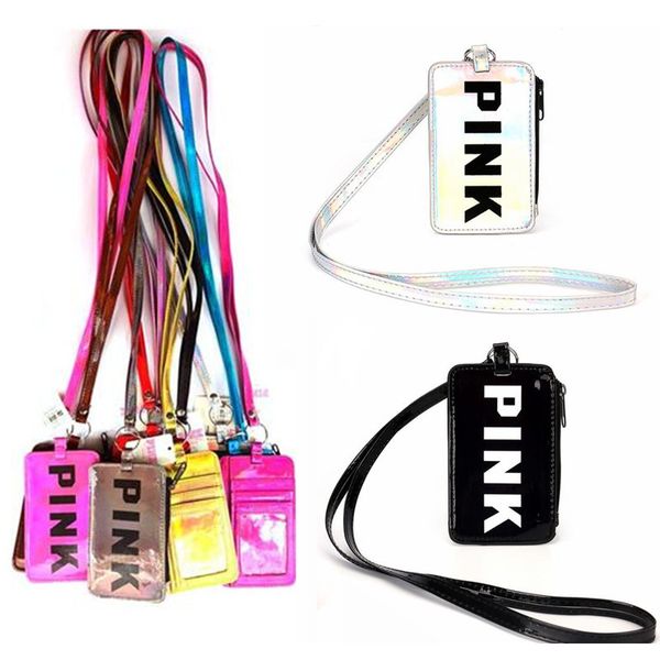 Pink Letter Card Slot Holder Zip Case with Lanyard phone Strap Neck String for ID Card Keychain Women Kids Coin Purse Cash Pocket Bag
Pink Letter Card Slot Holder Zip Case with Lanyard phone Strap Neck String for ID Card Keychain Women Kids Coin Purse Cash Pocket Bag