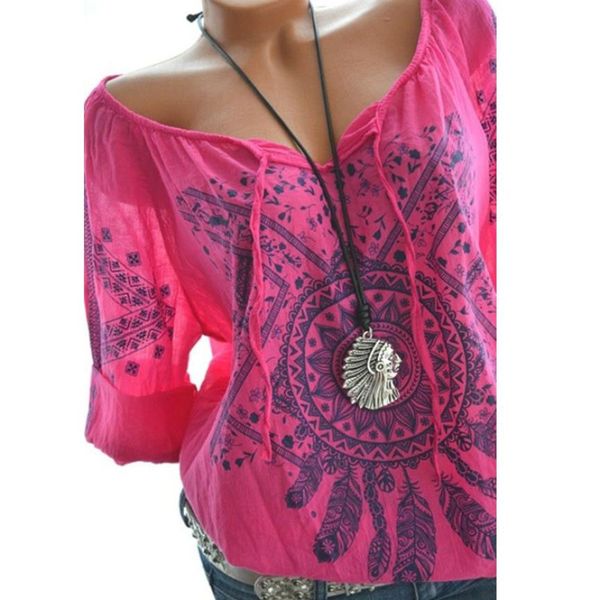 women printing blouse 2018 new fashion mujer camisas summer loose beach shirt casual lady shirt 40p, White
women printing blouse 2018 new fashion mujer camisas summer loose beach shirt casual lady shirt 40p, White