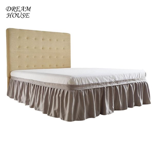 home rufflled bed skirt l solid color bed skirt fashion bedspread elastic bedspread without surface decor home textile
home rufflled bed skirt l solid color bed skirt fashion bedspread elastic bedspread without surface decor home textile