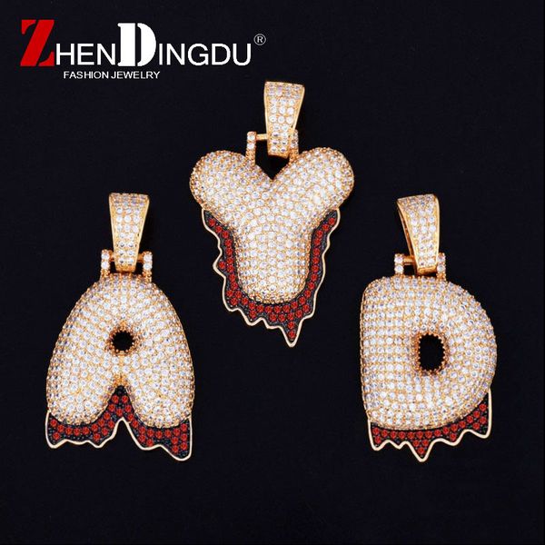 Custom Name Red Dripping Bubble Letters Necklaces & Pendant For Men Women Gold Silver Color Cubic Zircon Hip Hop Jewelry
Custom Name Red Dripping Bubble Letters Necklaces & Pendant For Men Women Gold Silver Color Cubic Zircon Hip Hop Jewelry