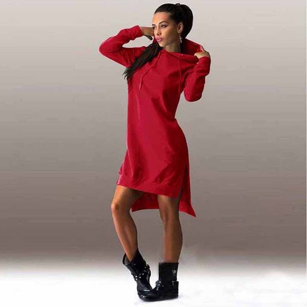 wavaiov 2018 new arrival winter dress cotton o-neck long sleeve fashion casual style irregular solid hooded women's dress, White;black
wavaiov 2018 new arrival winter dress cotton o-neck long sleeve fashion casual style irregular solid hooded women's dress, White;black