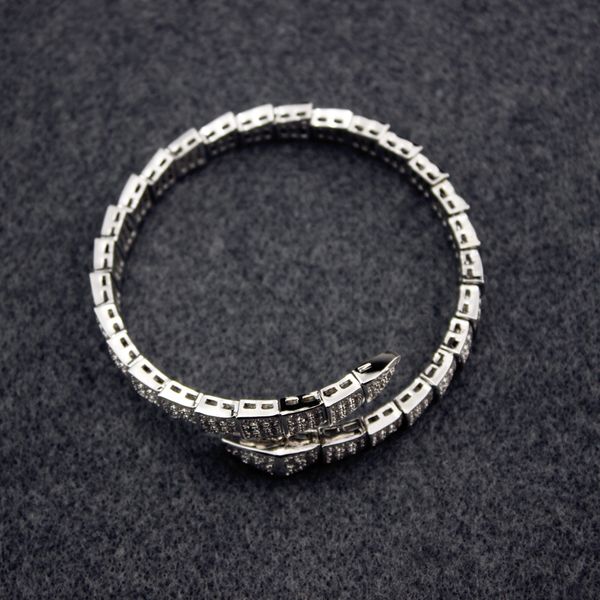 Diamond Viper snake Bangle animal bracelet Precious High version Women wedding gift jewelry
Diamond Viper snake Bangle animal bracelet Precious High version Women wedding gift jewelry