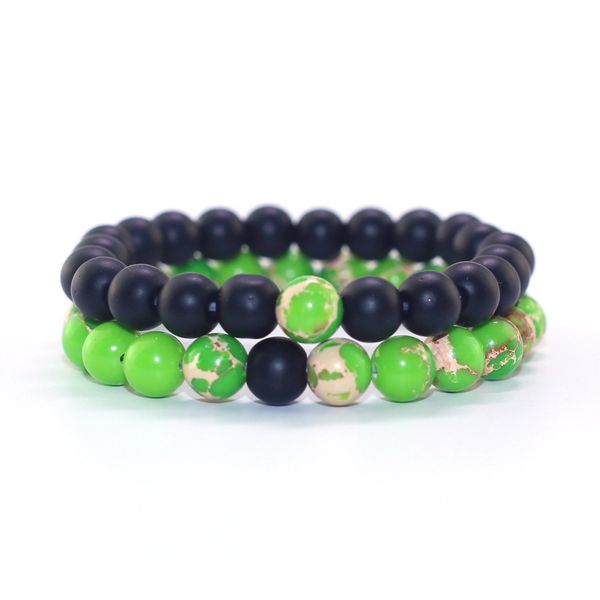 vintage natural green regalite stone with black matte stone bead bracelets for men and women jewelry women gift accessories
vintage natural green regalite stone with black matte stone bead bracelets for men and women jewelry women gift accessories