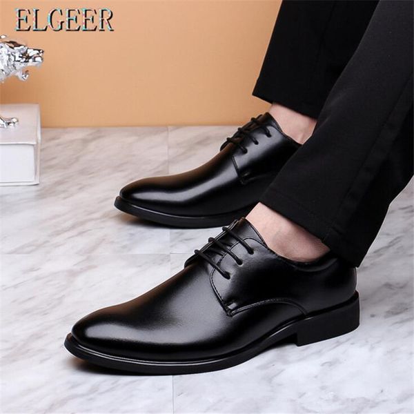 men's business shoes men's pointed lace casual shoes 2018 new spring and autumn solid color, Black
men's business shoes men's pointed lace casual shoes 2018 new spring and autumn solid color, Black