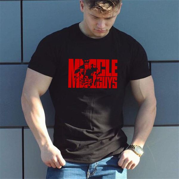 muscleguys brand new mens t-shirt fashion o neck short sleeved tshirt bodybuilding fitness slim fit letters printed t shirt man, White;black
muscleguys brand new mens t-shirt fashion o neck short sleeved tshirt bodybuilding fitness slim fit letters printed t shirt man, White;black