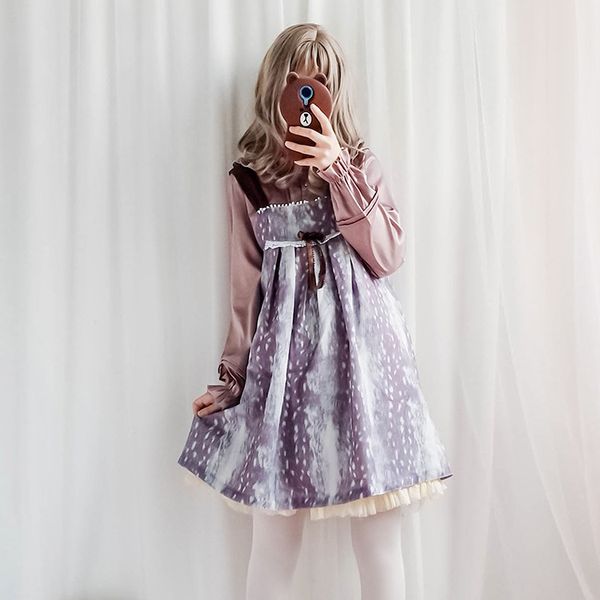 2018 new summer japanese soft sister lovely lolita dress princess lolita jsk dress only sling, Black;red
2018 new summer japanese soft sister lovely lolita dress princess lolita jsk dress only sling, Black;red