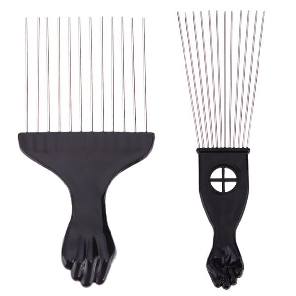 salon use black metal african american pick comb hair combs afro hair comb for hairdressing styling tool, Silver
salon use black metal african american pick comb hair combs afro hair comb for hairdressing styling tool, Silver