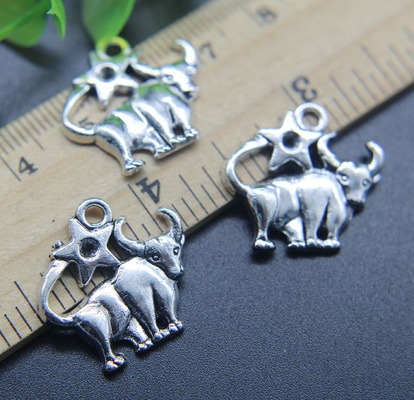 100pcs taurus constellation alloy charms pendant retro jewelry making diy keychain ancient silver pendant for bracelet earrings 21*20mm, Bronze;silver
100pcs taurus constellation alloy charms pendant retro jewelry making diy keychain ancient silver pendant for bracelet earrings 21*20mm, Bronze;silver
