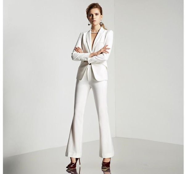 slim fit formal ladies office wear suit office uniform designs women evening bussiness trouser suits blazer with pants for women, White;black
slim fit formal ladies office wear suit office uniform designs women evening bussiness trouser suits blazer with pants for women, White;black