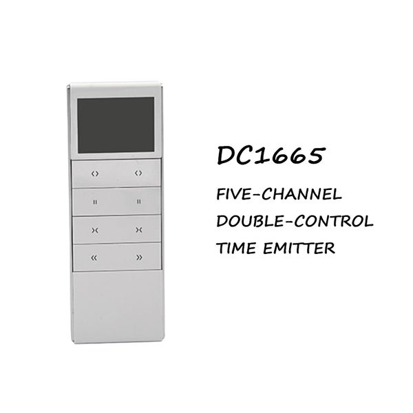 dooya 5 channel dc1665 5-channel double-control time remote control transmitter
dooya 5 channel dc1665 5-channel double-control time remote control transmitter