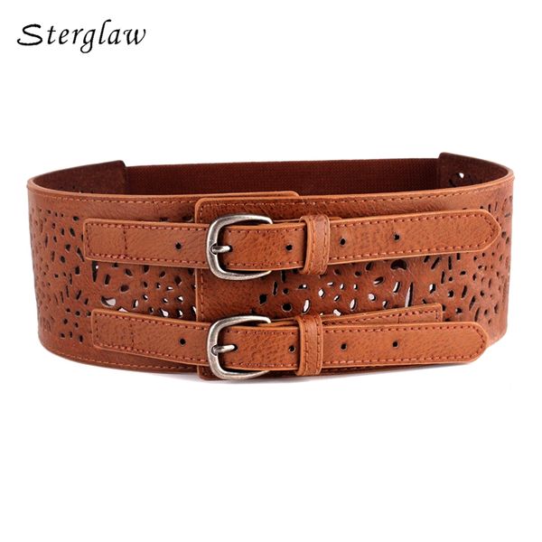 retro designer fashion hollow waist belts women dresses 2018 wide brown elastic female belt ceinture femme de marque n038 s18101807, Black;brown
retro designer fashion hollow waist belts women dresses 2018 wide brown elastic female belt ceinture femme de marque n038 s18101807, Black;brown