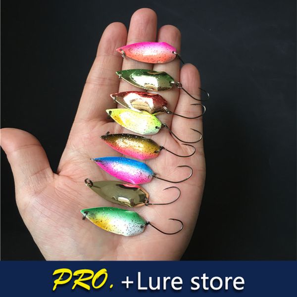16pcs bass copper spoon fishing lure metal lures hard baits spoon mixed colours isca artificial trout lure
16pcs bass copper spoon fishing lure metal lures hard baits spoon mixed colours isca artificial trout lure
