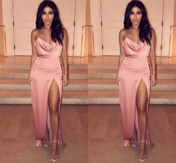 розовый новое прибытие холтер шеи простой оболочки пром платья high side split развертки поезд вечерние платья вечерние wear vestidos de fie, Black 
розовый новое прибытие холтер шеи простой оболочки пром платья high side split развертки поезд вечерние платья вечерние wear vestidos de fie, Black