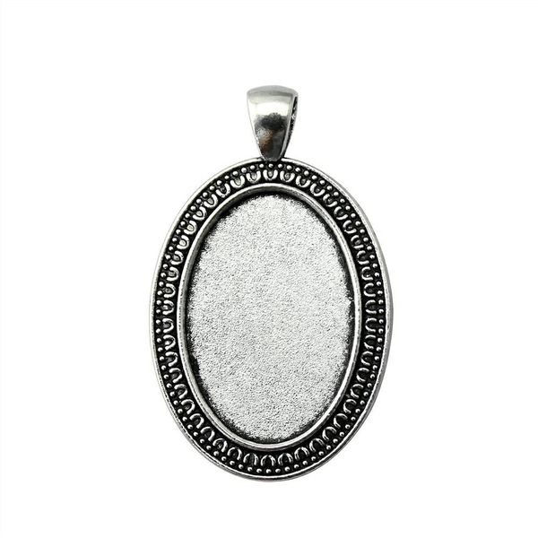 9 pieces cabochon cameo base tray bezel blank accessories parts simple single side side-on inner size 20x30mm oval necklace pendant setting, Slivery;crystal
9 pieces cabochon cameo base tray bezel blank accessories parts simple single side side-on inner size 20x30mm oval necklace pendant setting, Slivery;crystal