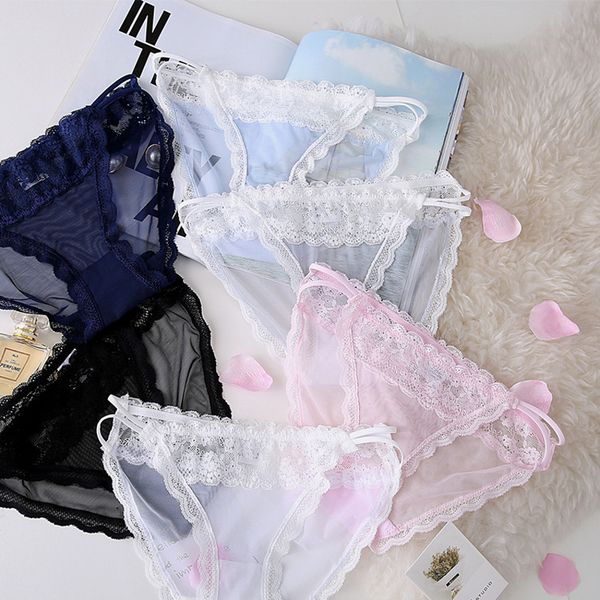 sp&city sweet girl cute underwear women fashion lace panties thong transparent hollow out panties solid ladies lingerie, Black;pink
sp&city sweet girl cute underwear women fashion lace panties thong transparent hollow out panties solid ladies lingerie, Black;pink