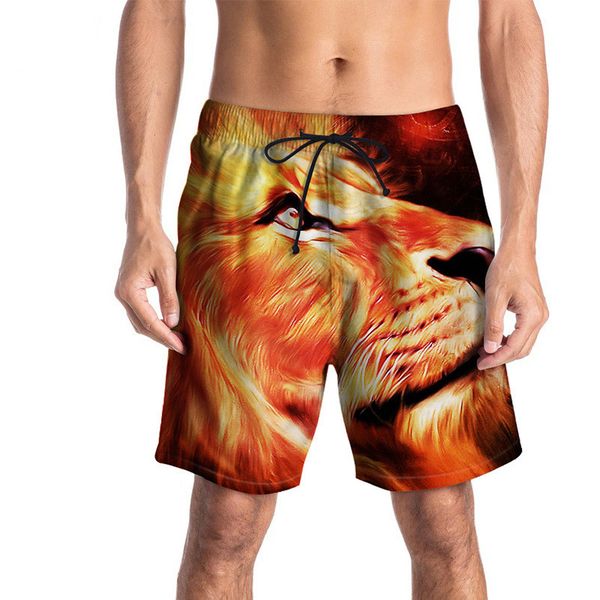 men clothes 2018 loose drawstring shorts homme hip hop cartoon lion 3d printed casual shorts men summer board beach, White;black
men clothes 2018 loose drawstring shorts homme hip hop cartoon lion 3d printed casual shorts men summer board beach, White;black