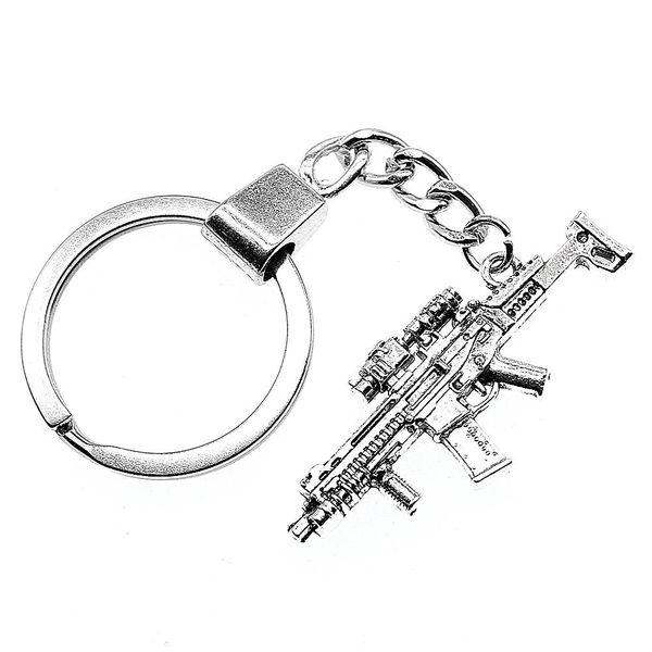 6 pieces key chain women key rings couple keychain for keys machine guns submachine guns 45x19mm, Slivery;golden
6 pieces key chain women key rings couple keychain for keys machine guns submachine guns 45x19mm, Slivery;golden
