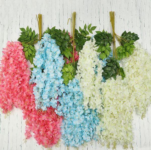 10 colors white green artificial flowers simulation wisteria vine wedding decorations long silk plant bouquet door room office garden
10 colors white green artificial flowers simulation wisteria vine wedding decorations long silk plant bouquet door room office garden