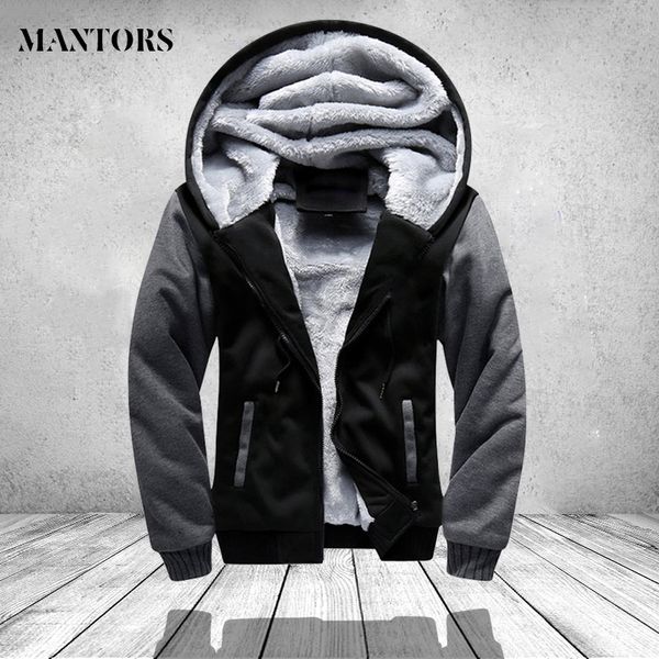 winter warm jacket men hooded casual wool thickened sweatshirts coat zipper cardigan hoody man clothing patchwork fleece outwear, Black;brown
winter warm jacket men hooded casual wool thickened sweatshirts coat zipper cardigan hoody man clothing patchwork fleece outwear, Black;brown