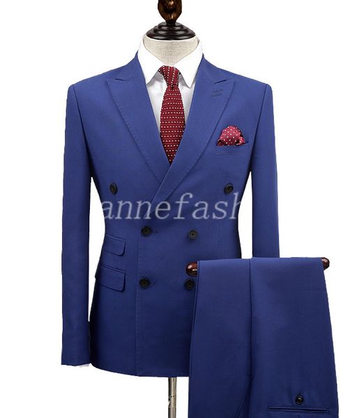 2017 new men blue suits custom made slim fit double breasted bridegroom business dress wedding 2pcs(jacket+pant, White;black
2017 new men blue suits custom made slim fit double breasted bridegroom business dress wedding 2pcs(jacket+pant, White;black