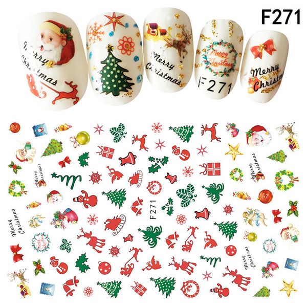 christmas series celebration nail art stickers 3d mixed decals nail art decorations water transfer stickers, Black
christmas series celebration nail art stickers 3d mixed decals nail art decorations water transfer stickers, Black