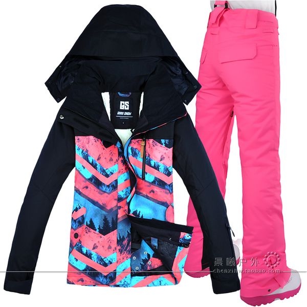 gsou snow women ski jacket pant snowboard suit super warm windproof waterproof outdoor sport wear thicken female clothing pant
gsou snow women ski jacket pant snowboard suit super warm windproof waterproof outdoor sport wear thicken female clothing pant