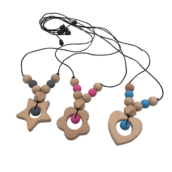 wooden pendant teething necklace baby teethers wood beech silicone beads flower heart star wooden pendant nursing necklace jewelry
wooden pendant teething necklace baby teethers wood beech silicone beads flower heart star wooden pendant nursing necklace jewelry
