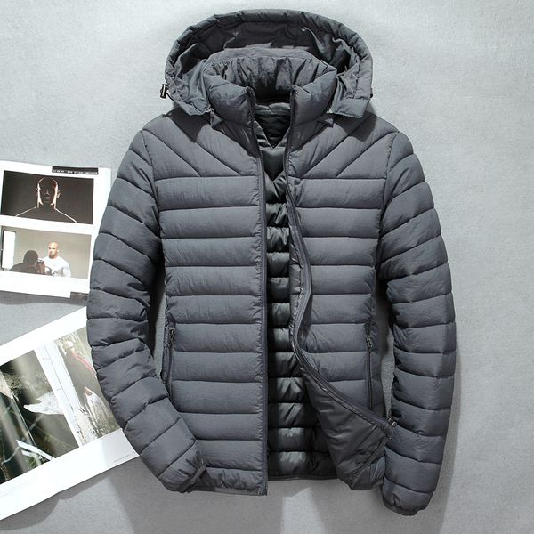 solid hooded men's winter jackets casual parkas men coats thick thermal shiny coats slim fit men's clothing, Black
solid hooded men's winter jackets casual parkas men coats thick thermal shiny coats slim fit men's clothing, Black