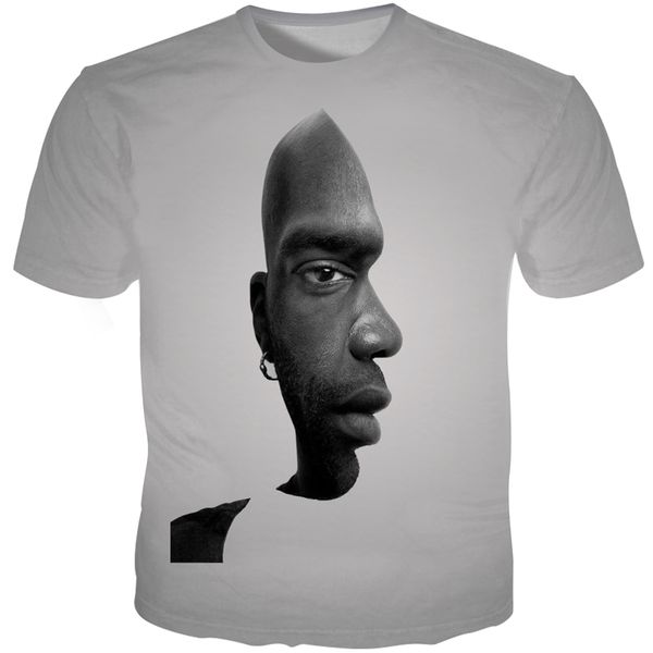 women/men tshirts 3d print half face printed two views design t-shirt harajuku fashion streetwear plus size tee shirt u818, White;black
women/men tshirts 3d print half face printed two views design t-shirt harajuku fashion streetwear plus size tee shirt u818, White;black