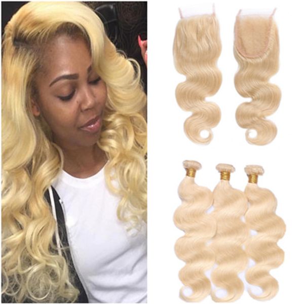 peruvian bleach blonde virgin human hair 3bundles with closure body wave #613 blonde 4x4 lace front closure with wavy weaves, Black;brown
peruvian bleach blonde virgin human hair 3bundles with closure body wave #613 blonde 4x4 lace front closure with wavy weaves, Black;brown