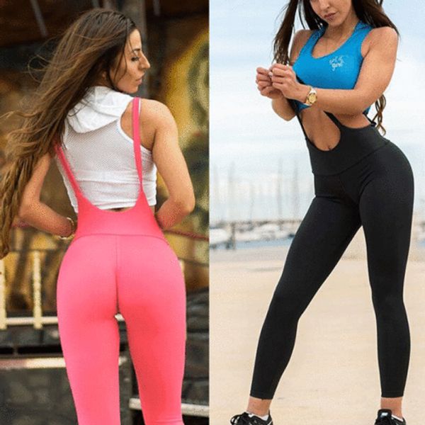 women high waist stretch jumpsuit 2018 new solid fitness pants athletic gym trousers overalls s-xl, Black;white
women high waist stretch jumpsuit 2018 new solid fitness pants athletic gym trousers overalls s-xl, Black;white