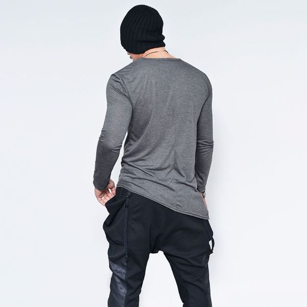 bevel mens fall bottom fitness long sleeves new hem solid color t-shirt thin slim pullover breathable fit tee casual illcc, Black
bevel mens fall bottom fitness long sleeves new hem solid color t-shirt thin slim pullover breathable fit tee casual illcc, Black
