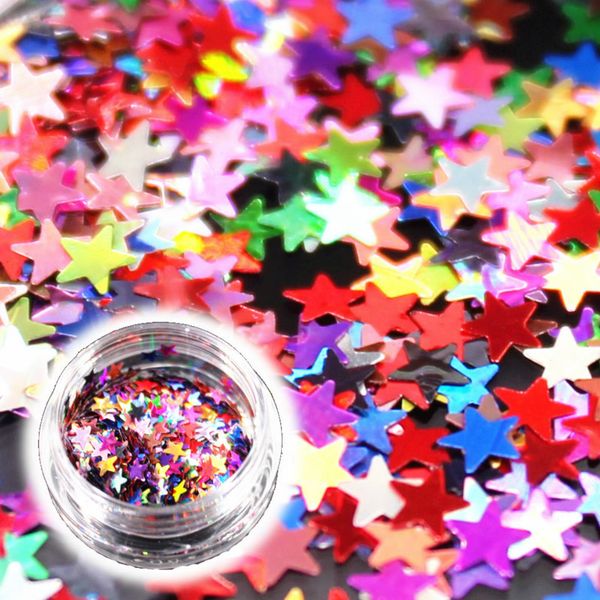 1pcs/sell) colorful laser stars nail/body/eye glitter powder paillettes diy nail art women superfine decorations fashion new, Silver;gold
1pcs/sell) colorful laser stars nail/body/eye glitter powder paillettes diy nail art women superfine decorations fashion new, Silver;gold
