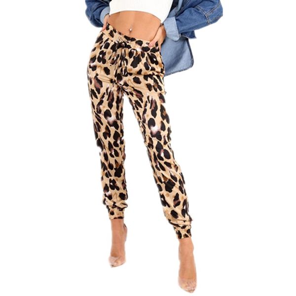 women pants high waist leopard print haren pant elastic waist trousers streetwear work wear women pencil pants clothes, Black;white
women pants high waist leopard print haren pant elastic waist trousers streetwear work wear women pencil pants clothes, Black;white